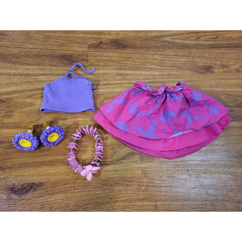 HTF Retired Kanani Luau Outfit American Girl Doll Hawaiian Set AG-100
